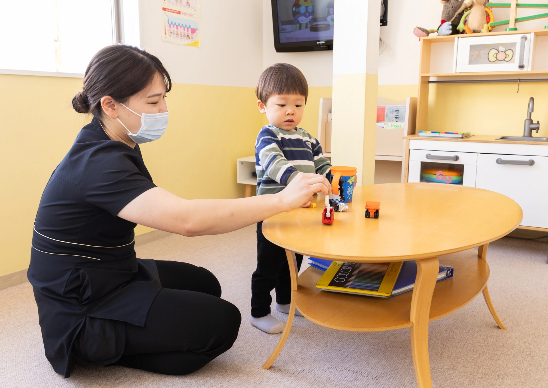 お子さんの見守り