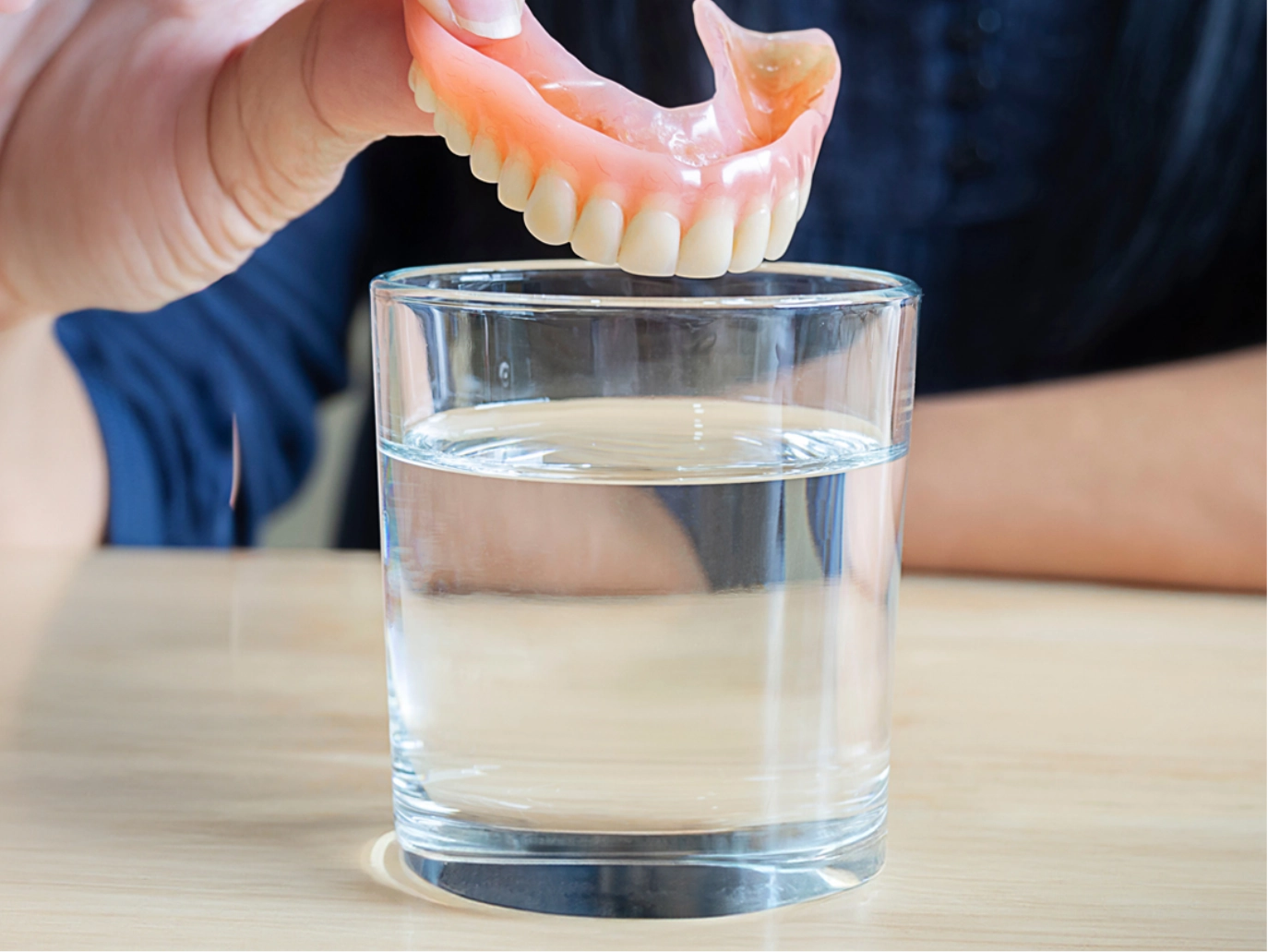 寝る前は外して保管