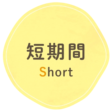 短期間（Short）